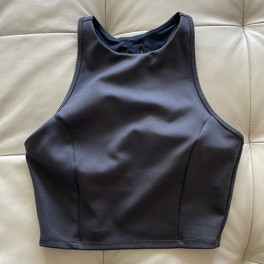 WORKOUT TOP with built in bra- All in Motion- size small